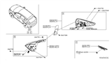 Diagram for Nissan Back Up Light - 26550-5AA1D