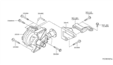 Diagram for 2016 Nissan Murano Transfer Case - 33100-3KA0B