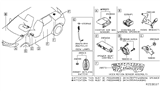 Diagram for 2020 Nissan Titan Car Key - 285E3-9UF5B