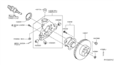 Diagram for Nissan Brake Disc - 43206-3JA0A