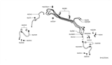 Diagram for 2021 Nissan Murano Hydraulic Hose - 46211-5AA0B