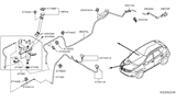 Diagram for Nissan Washer Reservoir - 28910-9UF0A