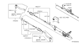 Diagram for 2021 Nissan Murano Center Link - D8521-5AA0A