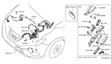 Diagram for Nissan Murano Fuse Box - 24382-5AF0C