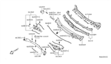 Diagram for Nissan Altima Dash Panels - 66361-ZN50A