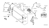 Diagram for 2010 Nissan Maxima A/C Condenser - 92100-ZN50B