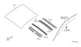 Diagram for 2013 Nissan Altima Hood Hinge - 73230-JB130