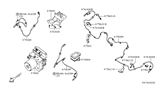 Diagram for 2008 Nissan Altima Brake Fluid Pump - 47660-JB11C