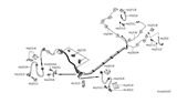 Diagram for 2013 Nissan Altima Brake Line - 46240-ZX61A