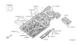 Diagram for 2008 Nissan Altima Exhaust Heat Shield - 74762-JB100