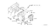 Diagram for Nissan Exhaust Heat Shield - 16590-JC21B