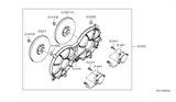 Diagram for 2008 Nissan Altima Fan Blade - 21481-JA000