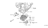 Diagram for 2012 Nissan Altima Valve Body - 31705-1XE2C