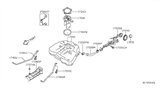 Diagram for Nissan Altima Fuel Filler Neck - 17221-JB11A