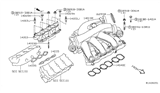 Diagram for 2014 Nissan Pathfinder Intake Manifold - 14010-JA10D