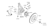 Diagram for 2010 Nissan Altima Brake Disc - 40206-ZX00A