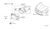 Diagram for Nissan Sentra Fog Light - 26150-9B91B