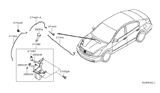 Diagram for 2010 Nissan Maxima Washer Reservoir - 28910-JA000