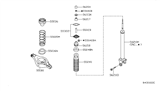 Diagram for 2008 Nissan Altima Shock Absorber - E6210-JA00D