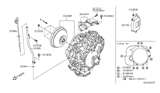 Diagram for 2009 Nissan Altima Dipstick - 31086-JA000