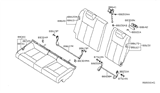 Diagram for 2009 Nissan Altima Seat Cushion - 88300-ZX30D