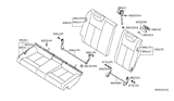 Diagram for 2011 Nissan Altima Seat Cushion - 88311-JB00B