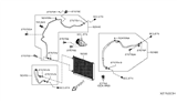 Diagram for Nissan Versa A/C Hose - 92440-5RL0A