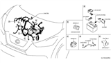 Diagram for 2019 Nissan Kicks Relay - 24011-5RL0B