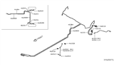 Diagram for 2019 Nissan Kicks Brake Line - 46210-5RB5A