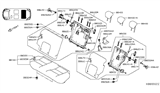 Diagram for 2021 Nissan Kicks Seat Cover - 886A6-5RB0A