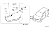 Diagram for 2019 Nissan Kicks Headlight - 26010-5RL0A