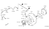 Diagram for Nissan Kicks Brake Booster - 47210-5RL1A