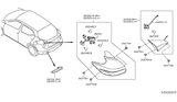 Diagram for Nissan Kicks Tail Light - 26550-5RL0A