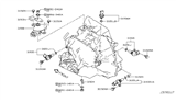 Diagram for Nissan Kicks Automatic Transmission Shift Position Sensor Switch - 31918-X420A