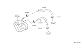 Diagram for 2021 Nissan Versa Radiator Hose - 14056-5RF0B