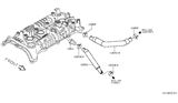 Diagram for Nissan Kicks PCV Hose - 11823-5RB0A