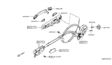 Diagram for Nissan Kicks Door Latch Assembly - 82500-5RB0A