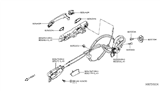 Diagram for 2018 Nissan Kicks Rear Passenger Door Handle Latch - 82500-5RB0A