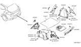 Diagram for 2019 Nissan Kicks Cup Holder - 84997-5RB0A