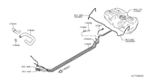 Diagram for Nissan Kicks PCV Hose - 18791-5RL0A