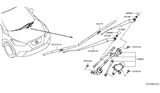 Diagram for Nissan Kicks Wiper Motor - 28800-5RL0A