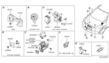 Diagram for 2011 Nissan Sentra Oil Pressure Switch - 25240-4M40E