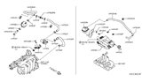 Diagram for Nissan NV Vapor Pressure Sensor - 22365-1TV1B