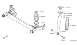 Diagram for Nissan Kicks Shock And Strut Mount - 55320-5RB0A