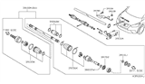 Diagram for Nissan Versa Note CV Boot - C9741-ED50A