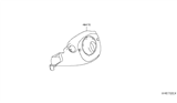 Diagram for Nissan Kicks Steering Column Cover - 48470-5RL1A