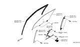 Diagram for 2021 Nissan Kicks Window Motor - 80731-5RB1A