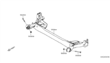 Diagram for Nissan Kicks Axle Beam - 55501-5RL1B