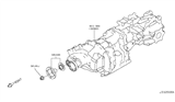 Diagram for 2009 Nissan GT-R CV Joint Companion Flange - 38210-JF00C