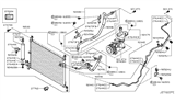 Diagram for 2013 Nissan GT-R A/C Hose - 92481-JF10A